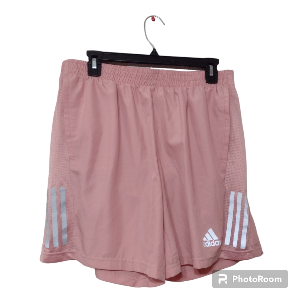 Adidas Running Pink Shorts Size LT